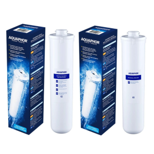 Zestaw wymiennych wkładów do filtrów wody Aquaphor.  Wkład K2 + wkład K5. Filtry wymienne na mały serwis Aquaphor Morion.