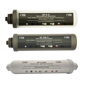 Zestaw na serwis pełny (co roku) Kuna Filter Comfort. Zestaw wkładów wymiennych do filtra wody.