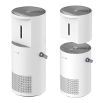 Oczyszczacz powietrza Vestfrost VP-E2S40WH z nawilżaczem (zbiornik 2 litry). Oczyszczacz i nawilżacz w jednym urządzeniu do 40 metrów kwadratowych.