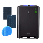 SHARP KC-A40EUB oczyszczacz powietrza z nawilżaczem.