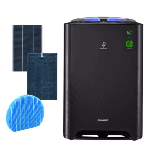SHARP KC-A40EUB oczyszczacz powietrza z nawilżaczem
