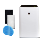 SHARP KC-D50EUW oczyszczacz powietrza (38m2) z funkcją nawilżania. Wygraj z alergią i ze smogiem.