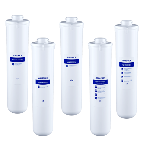 Zestaw roczny 5 wkładów do Aquaphor RO-101S Morion