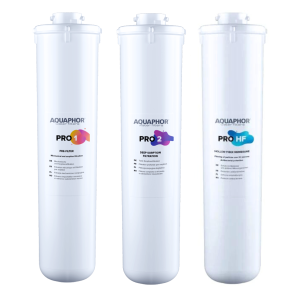 Zestaw filtrów do Aquaphor Eco Pro. Wkład Pro1, Pro 2, Pro HF.