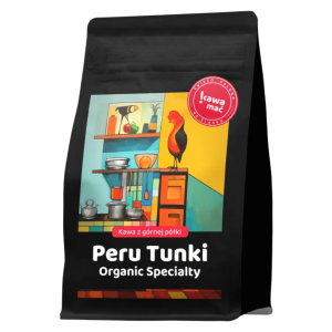 Kawa ziarnista Peru Tunki Organic Specialty - 250g.
