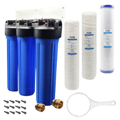 zestaw wkładów filtrujących na cały dom BB20