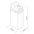 wymiary ecosoft tutanium azure 370