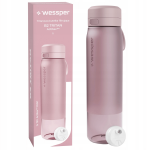 Butelka tritanowa Wessper z filtrem Wessper 1000 ml różowa.