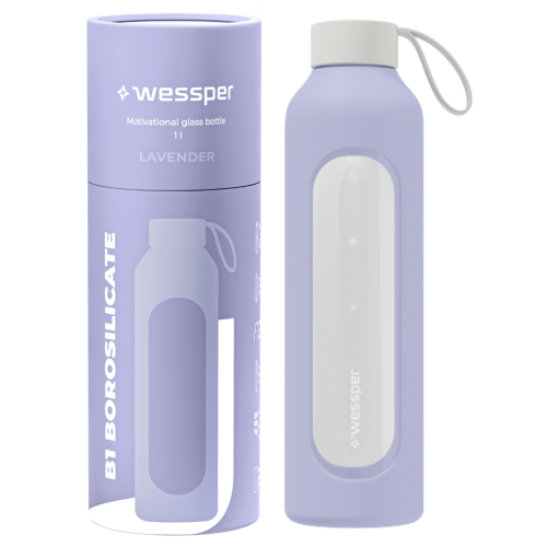 wessper bidon fioletowy na wodę