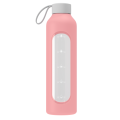 szklana butelka wessper 1000 ml różowa