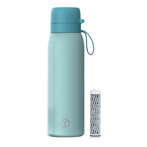 tappwater bottlepro butelka filtrująca wodę zielona