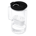 dzbanek filtrujący wessper czarny borosilicate