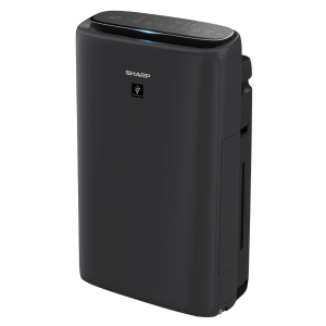 Oczyszczacz powietrza do 38m2 z nawilżaniem i jonizacją SHARP UA-KIN52E-H, sterowanie aplikacją mobilną.