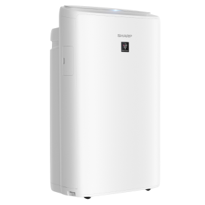 SHARP UA-KIN52E-W oczyszczacz powietrza do 38m2 z nawilżaniem, jonizacją i aplikacją mobilną.