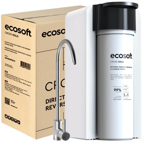 ecosoft solo mały filtr wody pod zlew