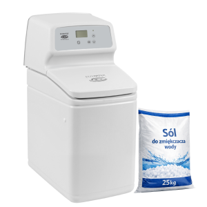 Ecowater Comfort 200 zmiękczacz wody. Najmniejszy zmiękczacz do wody. Pozbądź się kamienia z wody. Sól i dostawa gratis!