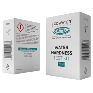 Ecowater tester kropelkowy twardości wody.