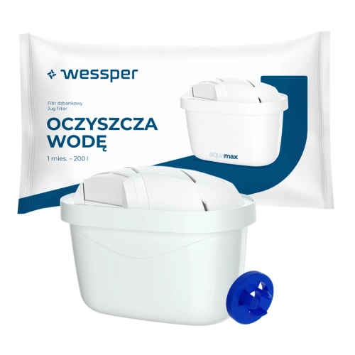 wkład filtrujący standard wessper w zestawie z pinem do dzbanka