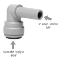 PI221210S złączka kolankowa króciec/ speedfit