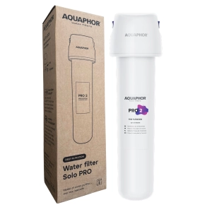 Kompaktowy filtr wody pod zlew Aquaphor Solo Pro, wkład Pro 2.