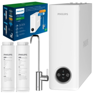 Filtr odwróconej osmozy PHILIPS AUT8960/10 z mineralizacją, filtracja bez zbiornika. Membrana 600GPD.