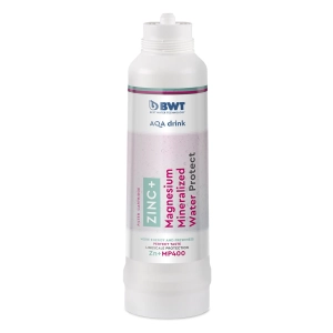 BWT AQA Drink ZN + MP400 (cynk z magnezem) wkład filtracyjny Magnesium Mineralized. Filtr do dystrybutora wody BWT AQA Drink Pro.