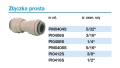 PI0408S John Guest złączka prosta 1/4"
