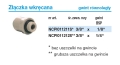 NCPI011212S John Guest, złączka wkręcana 3/8" x 1/4" BSP