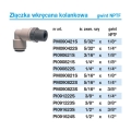 PI090821S John Guest, złączka wkręcana kolankowa 1/4" x 1/8"