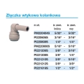 PI220808S John Guest złączka wtykowa kolankowa 1/4" x 1/4"
