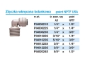pi480822s John Guest złączka wkręcana kolankowa 1/4" x 1/4"