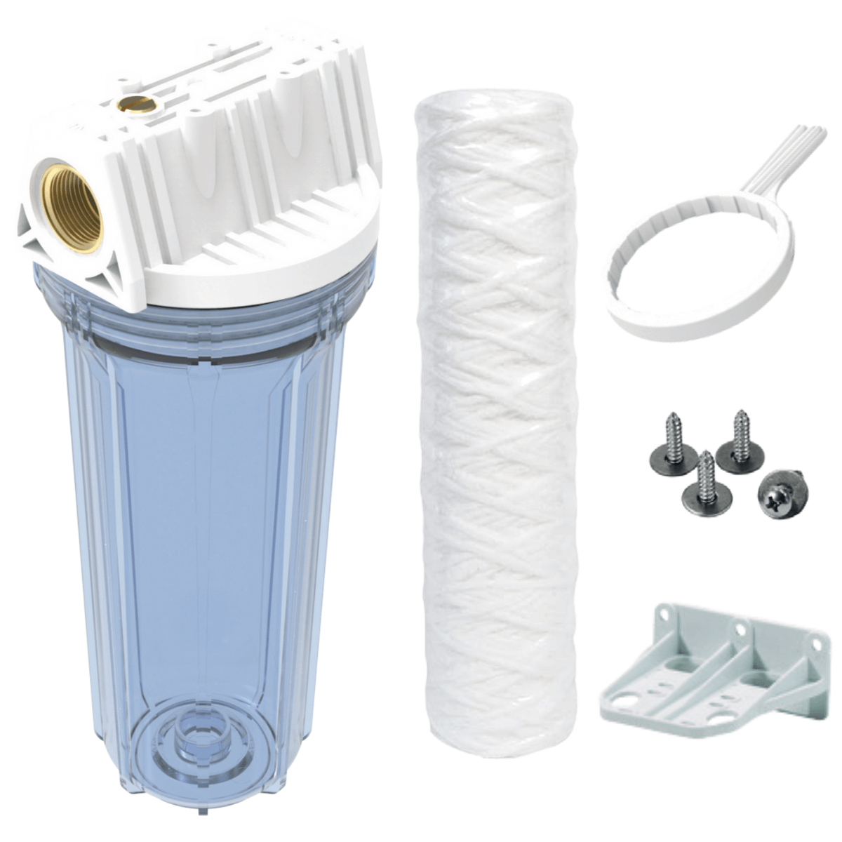 Ecowater filtr mechaniczny DN 25 z wkładem sznurkowym. Filtr na cały dom. Epuroit I25-50.