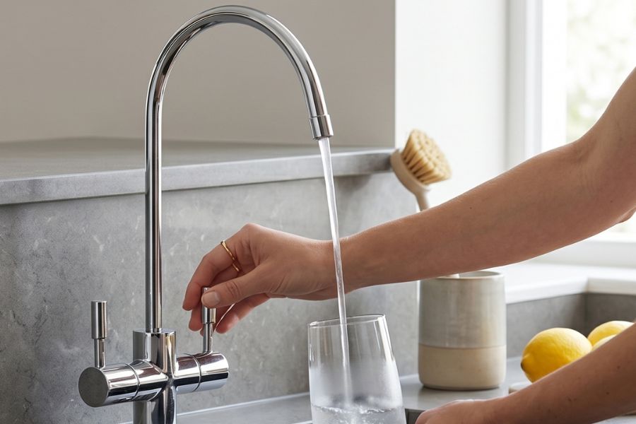 dwa rodzaje wody z jednej wylewki fitaqua hydrion mnx