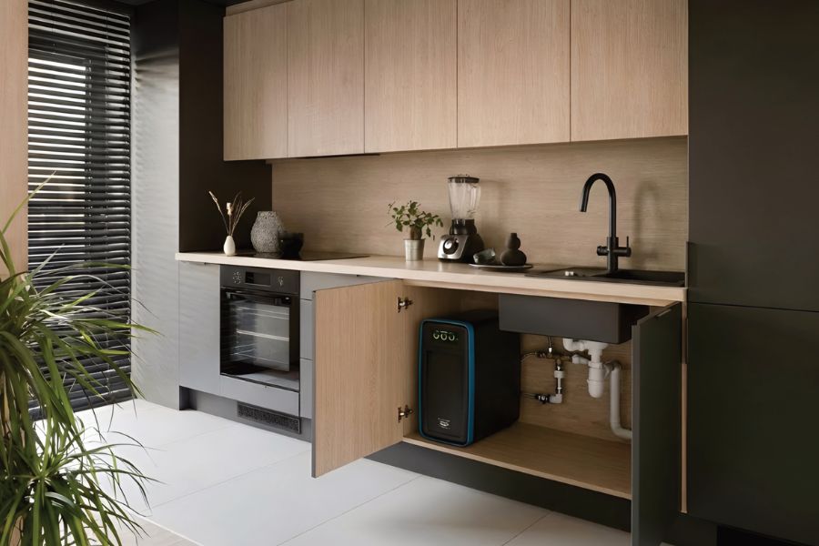 dystrybutor wody montowany pod zlewem ecowater