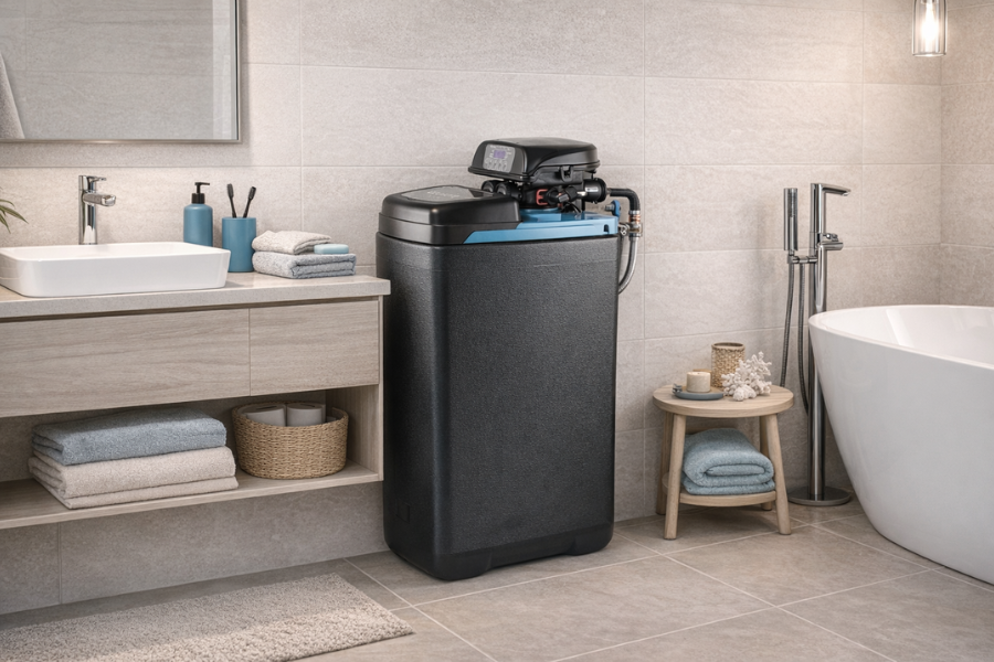 wydajny zmiękczacz wody do mieszkania ecosoft core 250