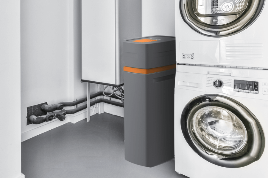 zaawansowany zmiękczacz do mieszkania ecosoft anthracite gold 250