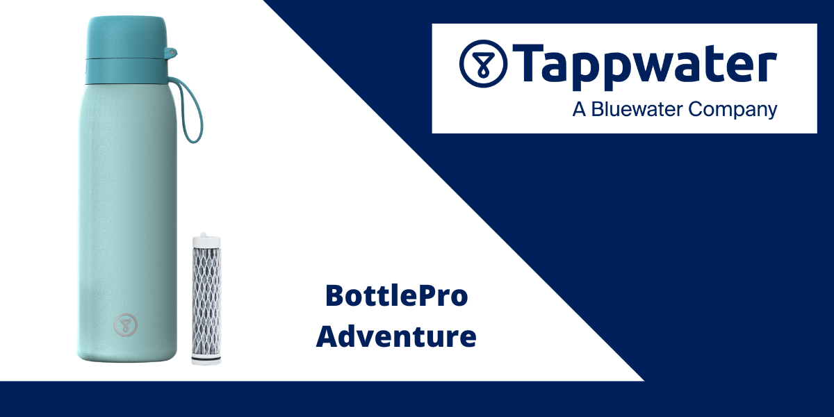 butelka filtrujaca wodę tappwater
