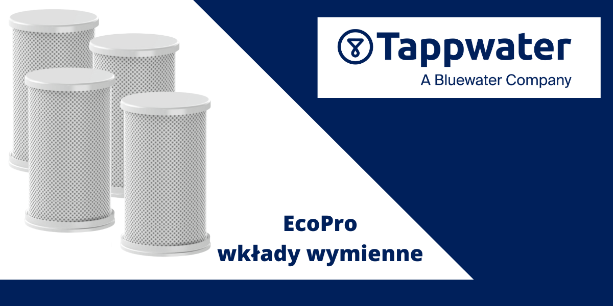 ecopro wkłądy filtrujace tappwater do filtra na kran