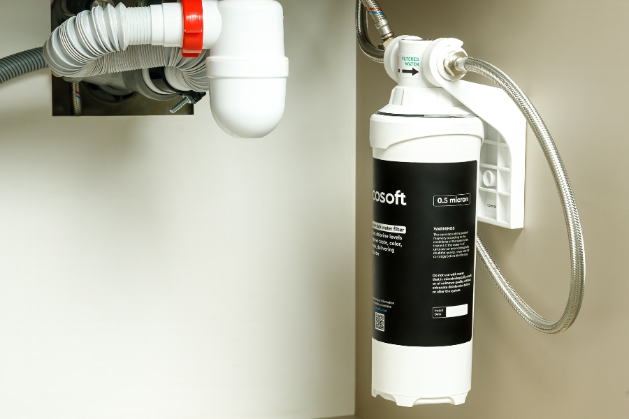 montaż filtra do wody ecosoft joi