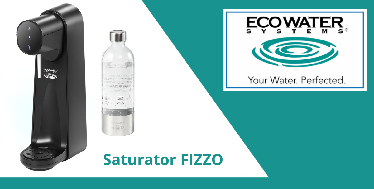 elektryczny saturator ecowater do gazowania wody
