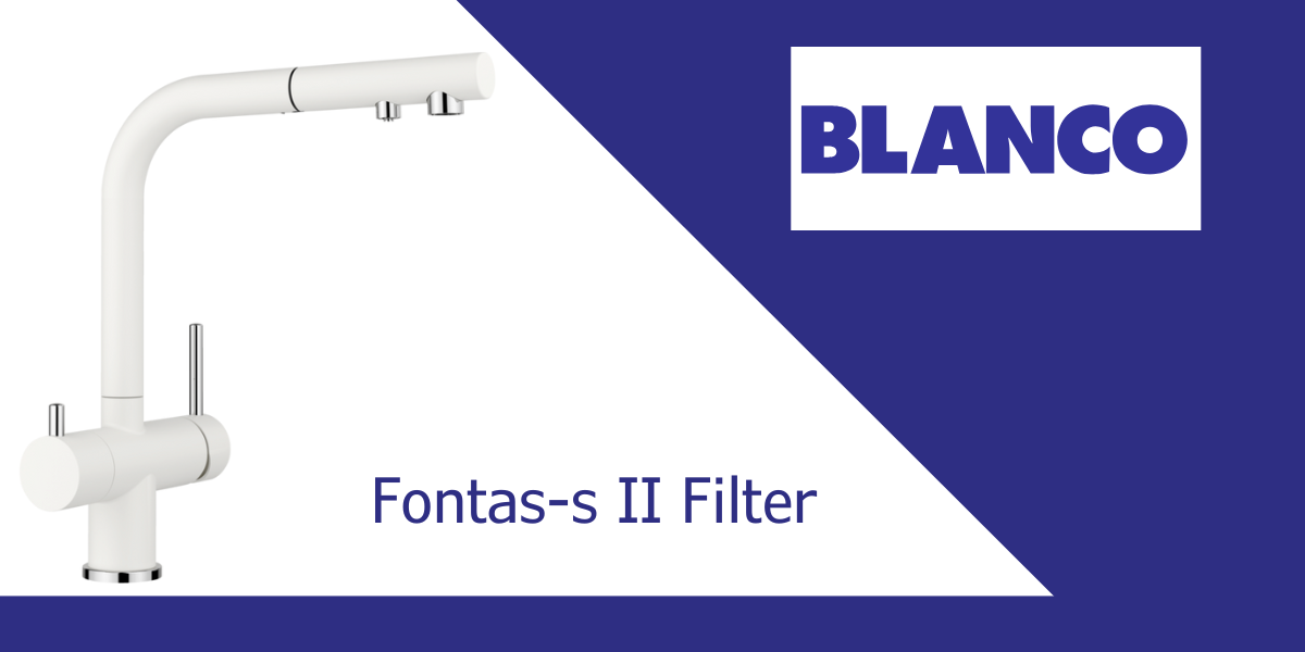 biała bateria filtrująca blanco fontas