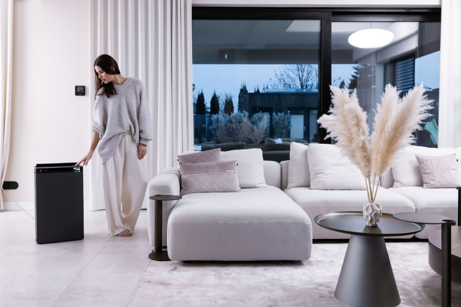 oczyszczacz powietrza sterowany aplikacją