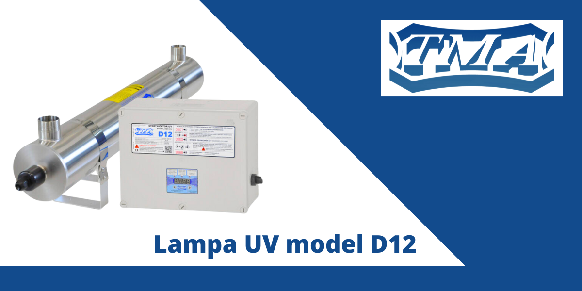 lampa uv D12 dla systemów wodnych