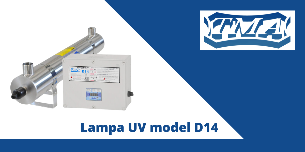 lampa uv D14 dla systemów wodnych