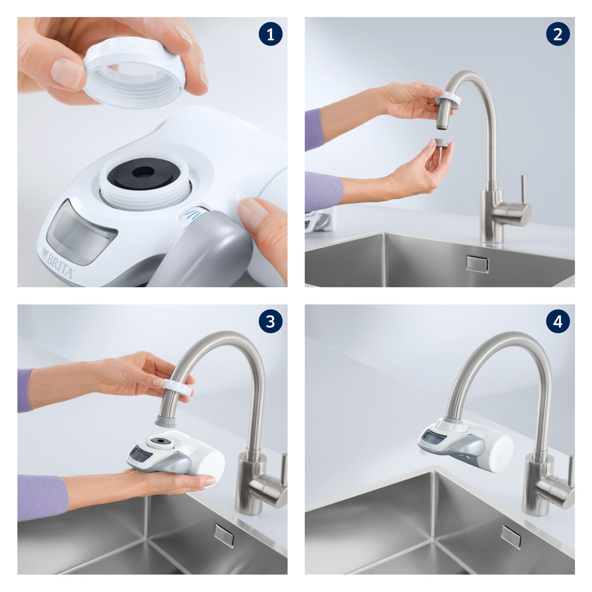 Instalacja filtra Brita on tap