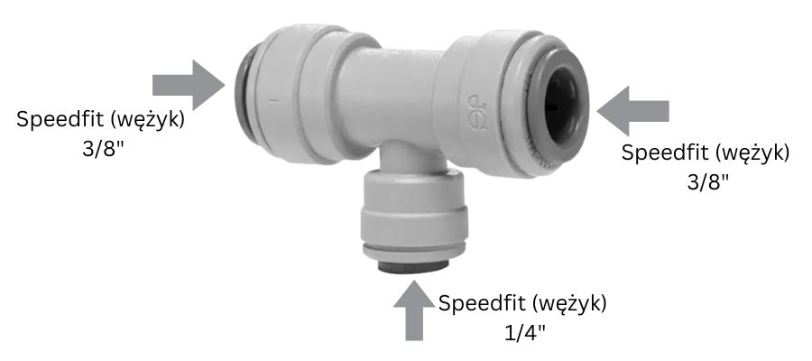 PI301208S John Guest złączka redukcyjna