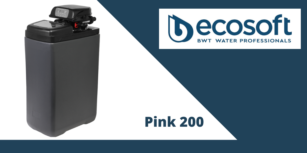 inteligentny zmiękczacz do wody w domu ecosoft pink 200