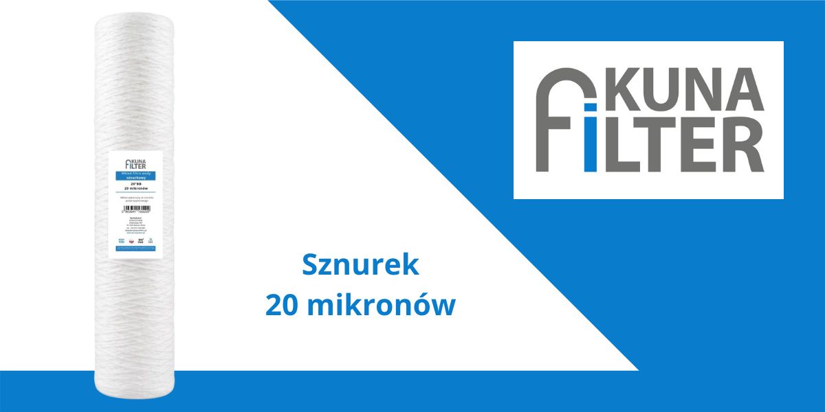 wkład sznurkowy 20 mikronów kuna filter