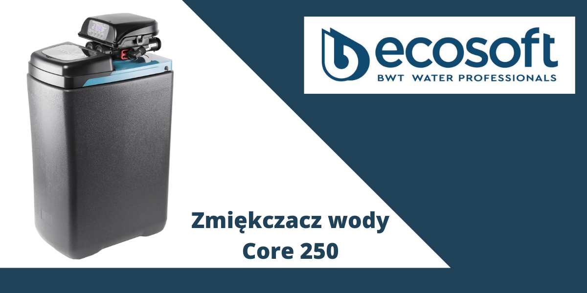wydajny zmiękczacz wody do domu ecosoft core 250