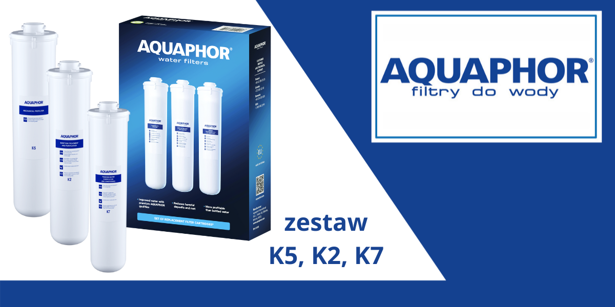 zestaw wkładów filtrujących aquaphor